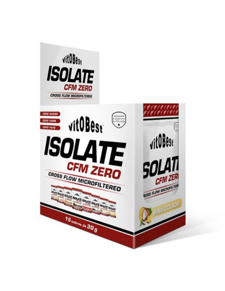 Isolado Cfm Zero 15 Piña Colada 30g Vit.O.Best Energy
