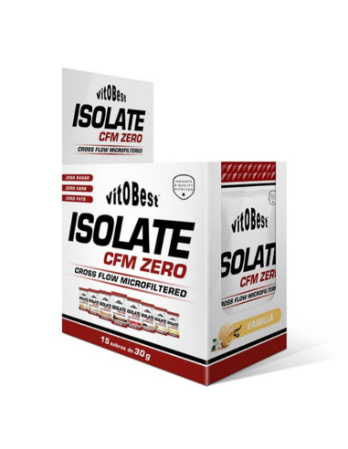 Isolate Cfm Zero 15 Baunilha 30g Vit.O.Best Easy Protein