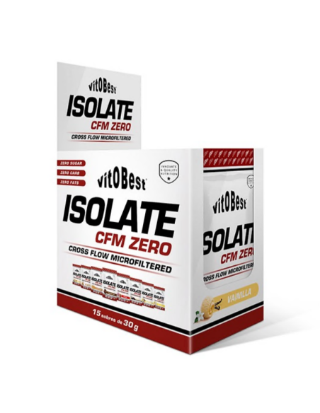 Isolate Cfm Zero 15 Baunilha 30g Vit.O.Best Easy Protein