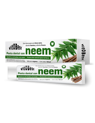 Pasta Dental con Neem Vit.O.Best 60U x 15 ml - Cuidado Natural
