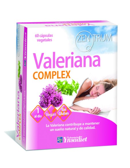 Valeriana Complex 60 Caps. V de Ynsadiet