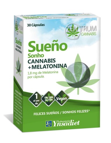Sueño 30 Caps V Ynsadiet – Descanso Natural y Reparador
