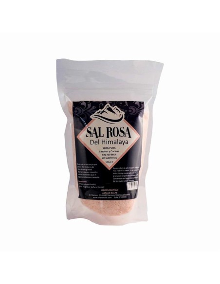 Sal Rosa del Himalaya 500g Ynsadiet - Calidad Natural
