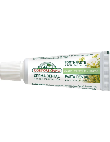 Pasta Dentifrica Mirra Propolis E Hinojo 15ml de Corpore Sano