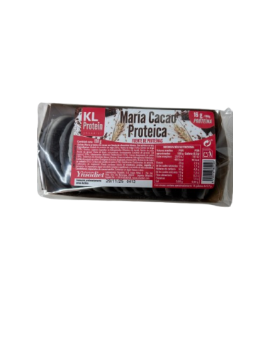 Galleta María Protéica Cacao Y Fondo Blanco 130 Gr de Ynsadiet