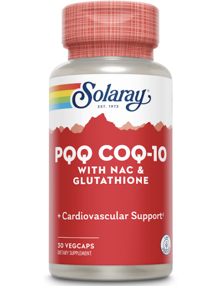 Pqq Coq10 Solaray 30 Caps Veganas – Energía y Vitalidad