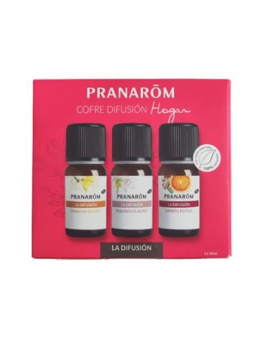 Cofre Hogar Bio Pranarom 3X10 ml - Aromaterapia Natural