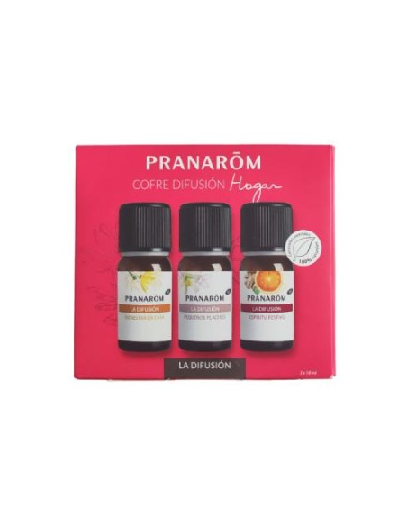 Cofre Hogar Bio Pranarom 3X10 ml - Aromaterapia Natural