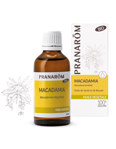 Óleo de Macadâmia Orgânico 1000 ml Pranarom – Puro e Natural