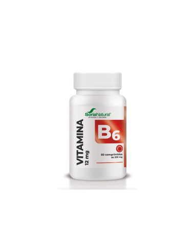 Vitamina B6 Liberación Sostenida 60 Comp Soria Natural