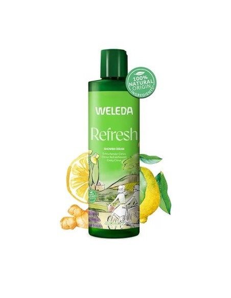 Weleda Refresh Gel de Ducha Cremoso 400 ml
