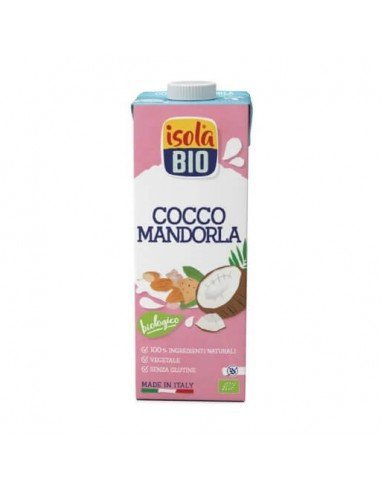 Bebida Vegetal Coco y Almendra Bio Isola Bio 1L Natural