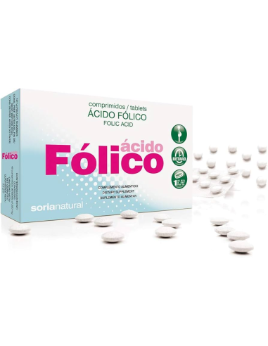 Retard Acido Folico 48 Comprimidos de Soria Natural