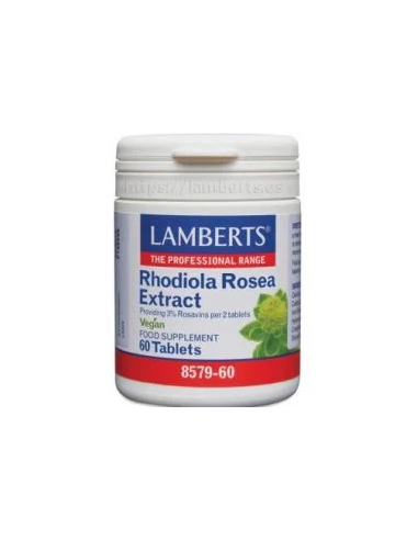 Pack 5 Rhodiola Rosea 117,3 mg - 60 Tabletas Lamberts