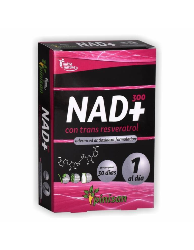 NAD+ 300 Nutranature 30 cápsulas | Energía y Vitalidad