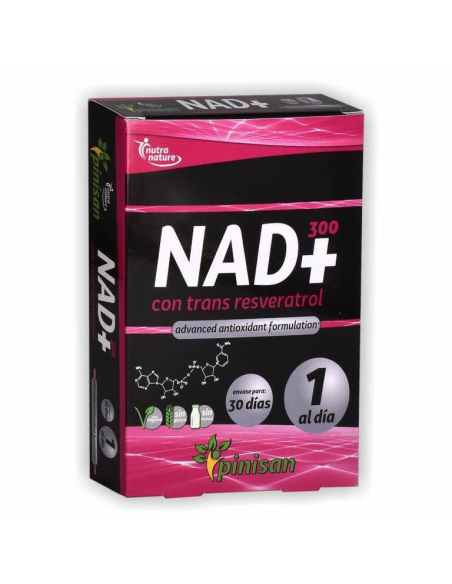 NAD+ 300 Nutranature 30 cápsulas | Energía y Vitalidad