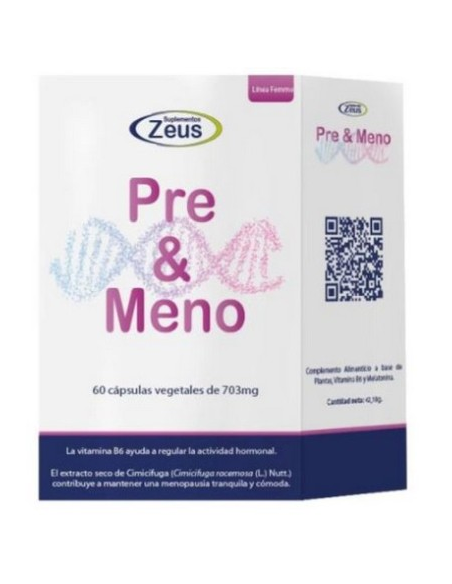 Pre & Meno 60 Capsulas de Zeus