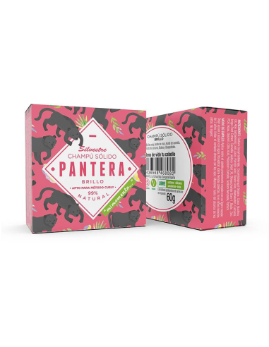 PANTERA Champú Sólido Silvestre | Brillo Natural y Frescura