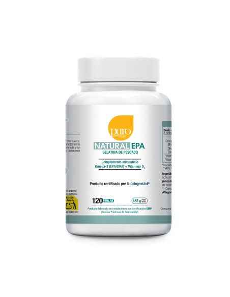 Natural EPA Max Absorption | 120 Pure Omega Softgels