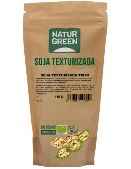 Soja Texturizada en Tiras Bio