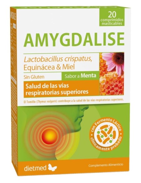 Amygdalise 20 Capsulas De Dietmed