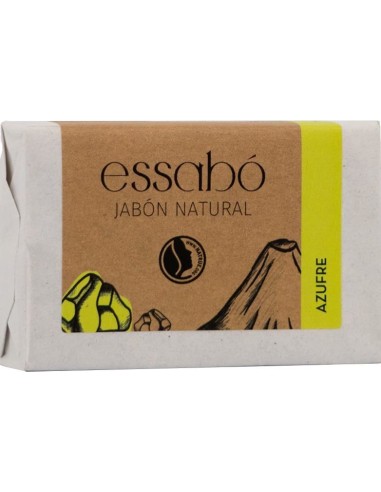 Jabón Natural de Azufre 100g Essabo Artesano – Piel Sana