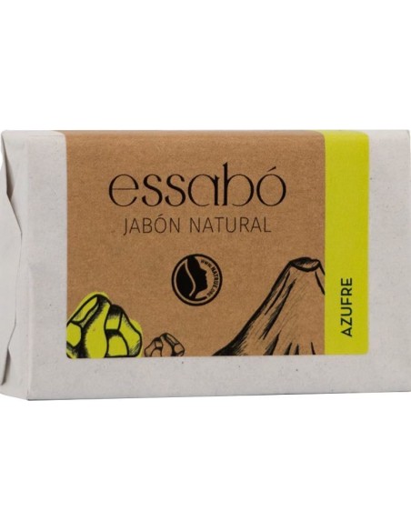 Jabón Natural de Azufre 100g Essabo Artesano – Piel Sana