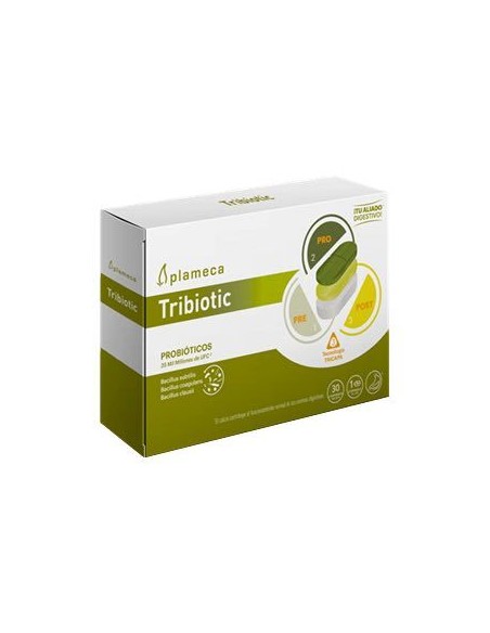 Tribiótico 30 Comp. Plameca Probióticos para o seu bem-estar