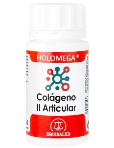 Holomega Colágeno II Equisalud 50 cápsulas para articulaciones