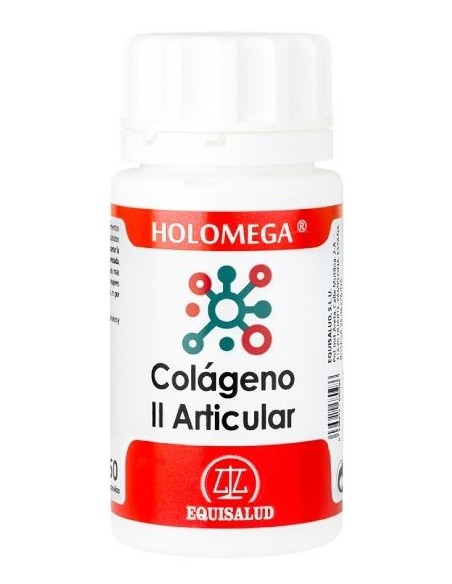 Holomega Colágeno II Equisalud 50 cápsulas para articulaciones