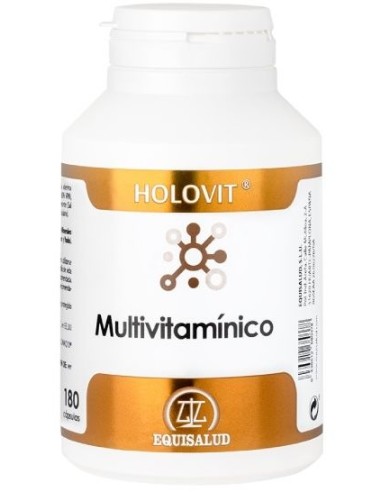 Holovit Multivitamínico 180 Caps Equisalud  Energía y Vitalidad
