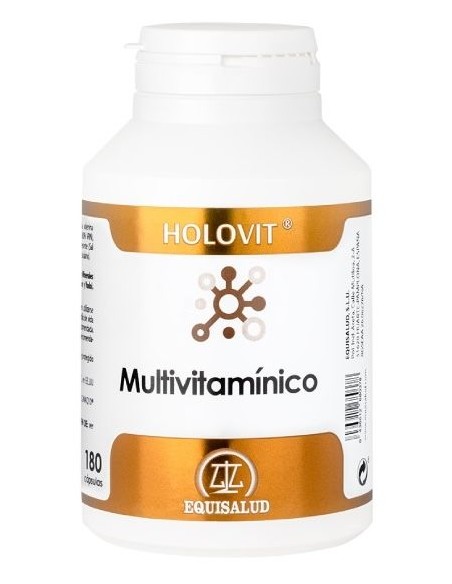 Holovit Multivitamínico 180 Caps Equisalud  Energía y Vitalidad