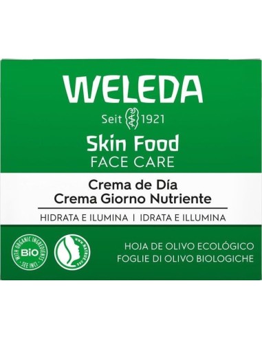 Skin Food Crema de Día 40ml Weleda  Hidratación Natural