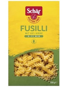 Espirales Fusilli 500 gramos Sg de Schar 2