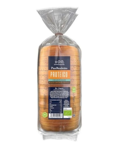 Pan de Molde Proteico de Masa Madre