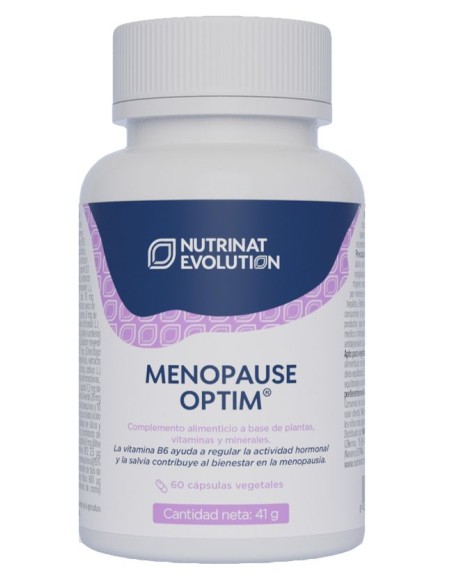 Menopause Optim 60 Vcaps Nutrinat Evolution  Bienestar Femenino
