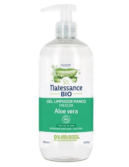 Gel Limpiador de Manos de Aloe Vera