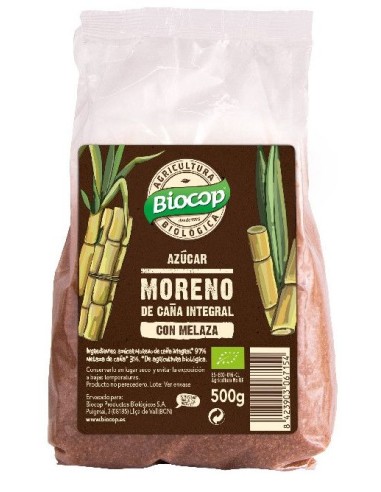 Azúcar Moreno de Caña Integral con Melaza