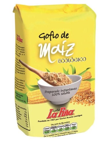 Organic Corn Gofio 500g – Gofio La Piña Premium Quality