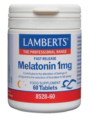 Melatonina 1 mg Liberación Rápida  NOVEDAD de Lamberts