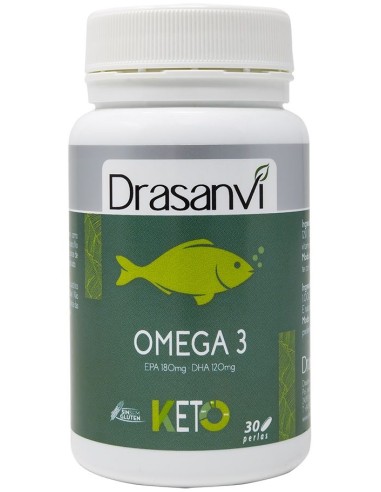 Omega 3 Bote 30 Perlas Keto Drasanvi