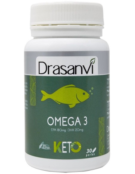 Omega 3 Bote 30 Perlas Keto Drasanvi