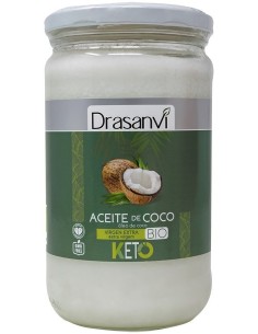 Aceite Coco Virgen Bio 500 Ml Keto Drasanvi 2