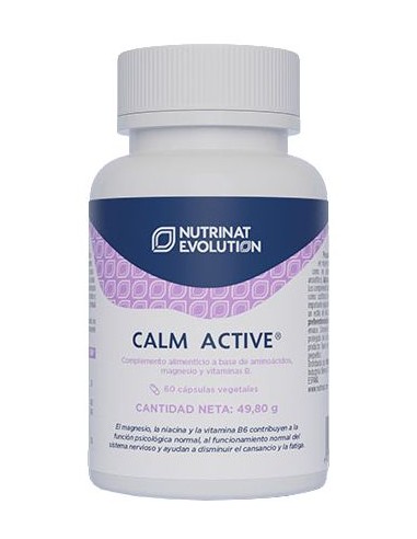 Calm Active 60 Vcaps Nutrinat Evolution  Bienestar Natural
