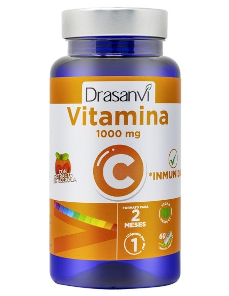 Vitamina C 1000Mg 60 Cápsulas Drasanvi