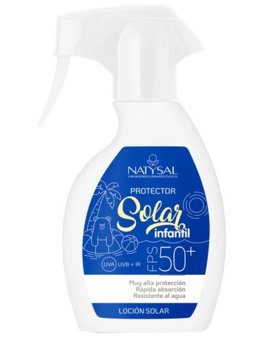 Natysal Protetor Solar Infantil Spray 200 ml Proteção Segura