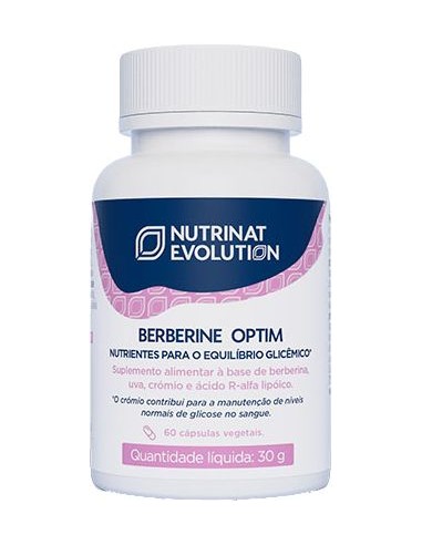 Berberine Optim 60 Vcaps Nutrinat Evolution  Salud Natural