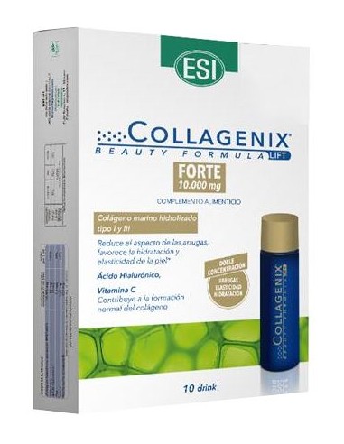 Collagenix Drink Forte 10 Frascos x 30 ml - Trepatdiet Esi