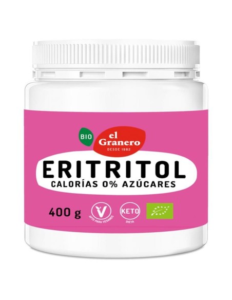 Eritritol Bio 400g El Granero | Endulzante Natural Saludable