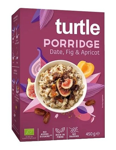 Porridge de Avena y Muesli con Dátil, Higos y Albaricoque